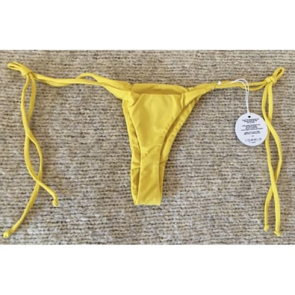 Sommer swim bikini in yellow mustard size XS. Capri top and Rio bottom - Picture 5 of 5